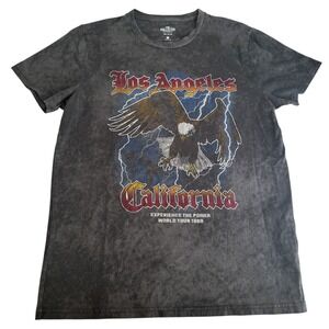 Hollister Los Angeles California Eagle‎ World Tour 1999 Graphic T Shirt Medium